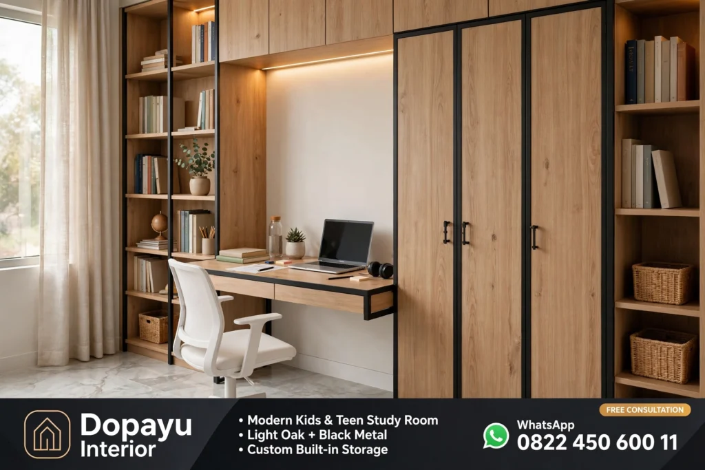 Buat Lemari dan Meja Belajar Tuban